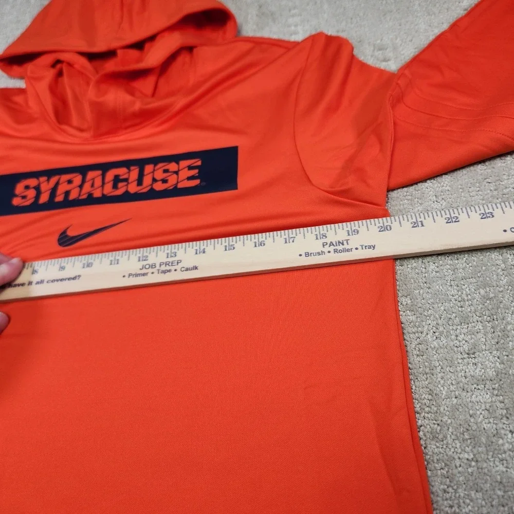 Syracuse Orange Hoodie Men Small Nike Lightweight Dri Fit ADV Stretch - Picture 4 of 10